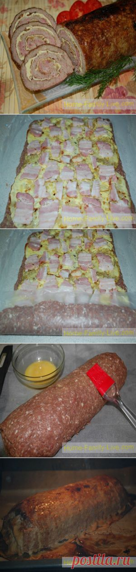 Рулет из фарша - Кулинарные рецепты