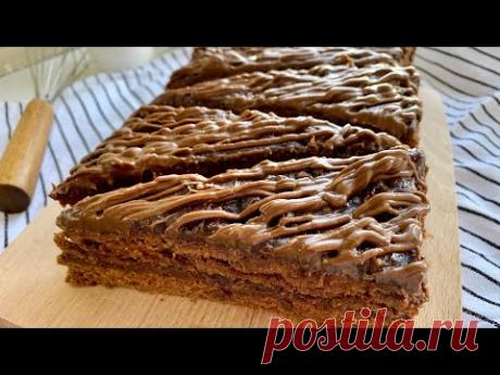 Очень вкусный шоколадный торт без заморочек за полчаса