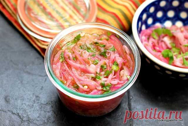 Маринованный красный лук - Cooking Palette, Нина Фомина