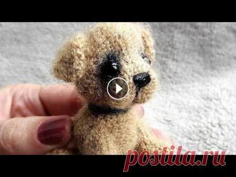 Собачка крючком Хочешь связать собачку? Загляни на мой канал ❤️ Автор МК:...