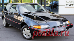 Редкое коллекционное кирпич-купе Volvo 480 продают в Бельгии 
