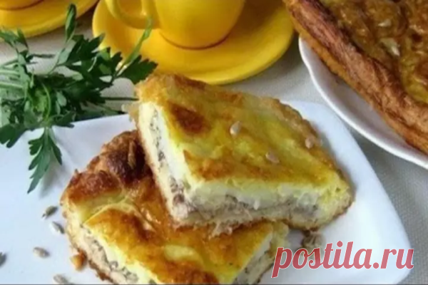 Пирог с мойвой и солеными огурцами | Кулинарная азбука | Яндекс Дзен