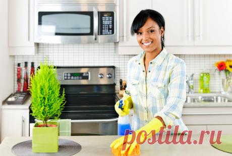 Как убрать кухню за 5 шагов: система 5-П | Уютный дом