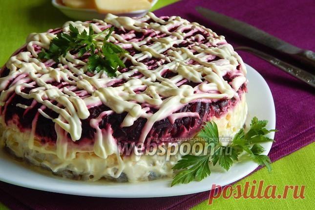 Селёдка под шубой с сыром