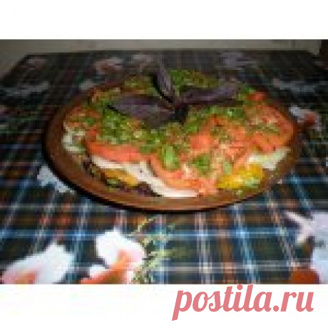 Закуска Овощная слойка Кулинарный рецепт