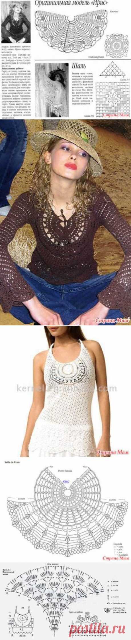 Irish crochet &amp;: TOP KLEOPATRA 2........ТОП КЛЕОПАТРА 2
