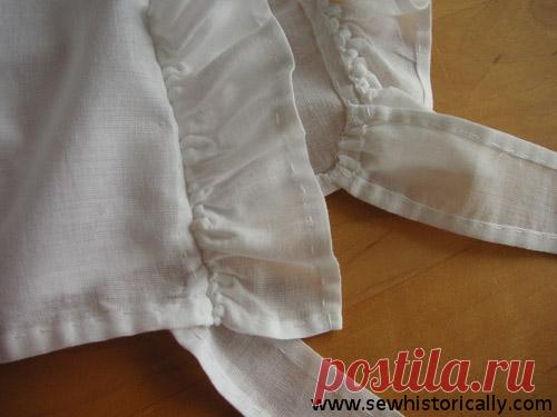 How To Sew An Authentic Mid-Victorian Day Cap - Tutorial - Sew Historically