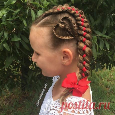 Прически для юных модниц. Красиво и оригинально.