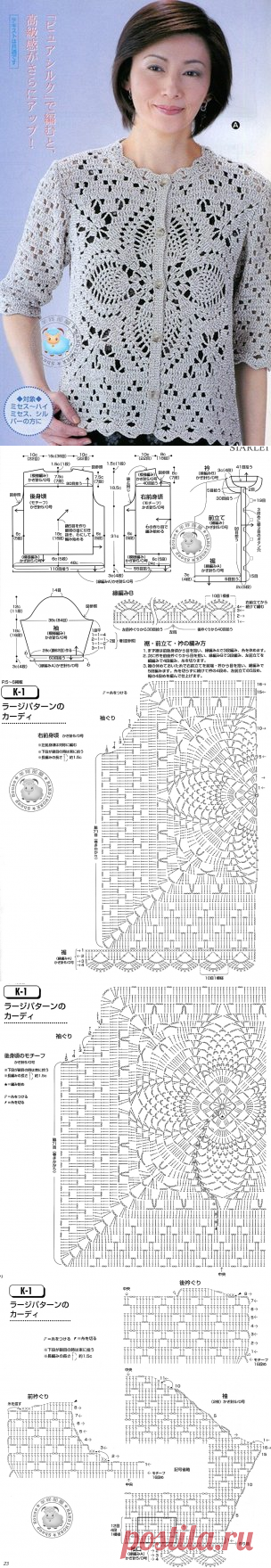 【转载】紫红色菠萝开衫（真人秀来啦） - yani1234的日志 - 网易博客