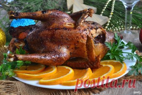 Курица новогодняя в духовке 
источник Новогодние рецепты Повара
 

Курица новогодняя в духовкеСегодня я предлагаю вам беспроигрышный вариант, как приготовить курицу новогоднюю в духовке очень просто, с минимальными усилиями и ми…