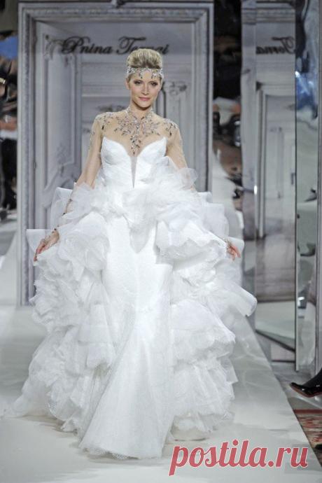 Свадебные платья Pnina Tornai for Kleinfeld - фото коллекции 2014-2015
