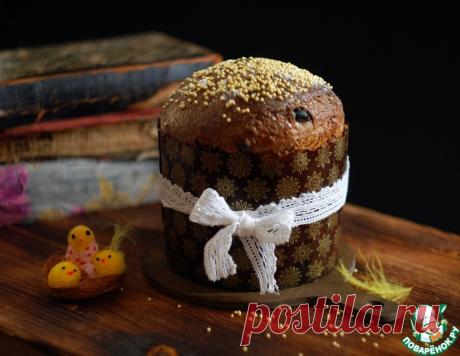 Цельнозерновой кулич на закваске – кулинарный рецепт