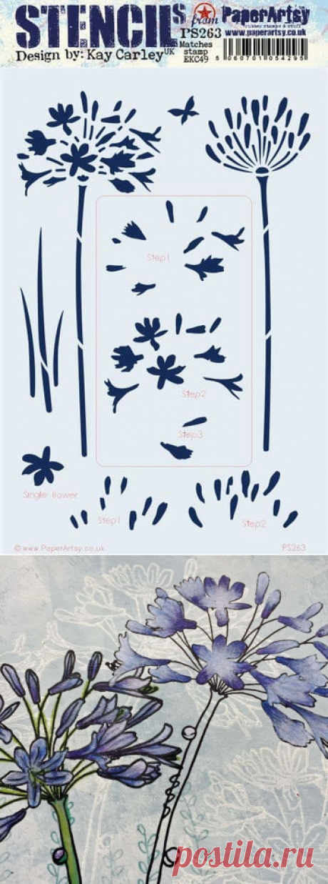 PaperArtsy - Plantilla - Kay Carley - PS263 – Topflight Stamps, LLC