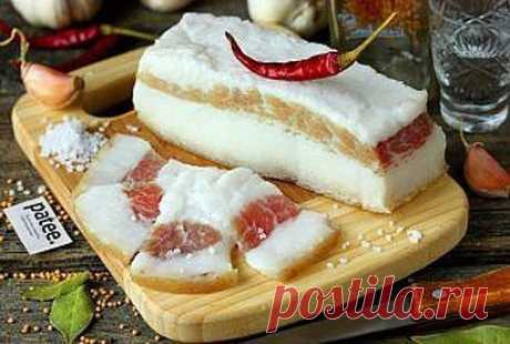 САЛО  В  ЧЕСНОЧНОМ  МАРИНАДЕ !!!