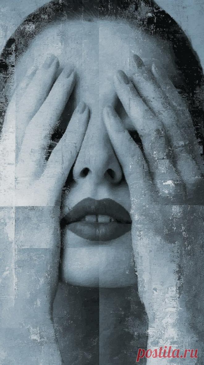 Скрытое лицо: сюрреалистичный портрет в духе классических мастеров и цифровых искажений. Изображение из нейросети Миджорни - Midjourney примеры промтов - Форум ИИ о нейросетях - Yes Ai