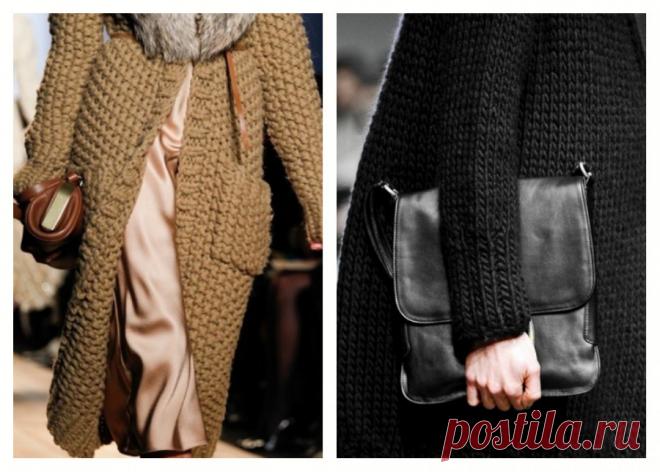 Вязаное пальто Размышляя о грядущих тёплых весенних деньках, я представила себе как совсем скоро можно будет подолгу гулять в парке, бродить по улицам, не боясь превратиться в сосульку)), слушать пение прилетевших с юга птиц и наслаждаться миром, небом, весной... Ах! Какое это счастье пережить морозную зиму и…