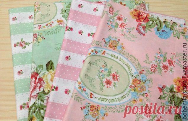 50х40 см. Хлопок Rococo – купить в интернет-магазине на Ярмарке Мастеров с доставкой