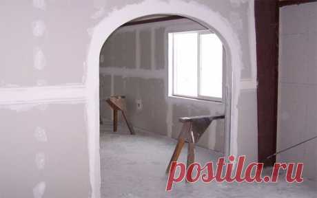 Арки из гипсокартона своими руками