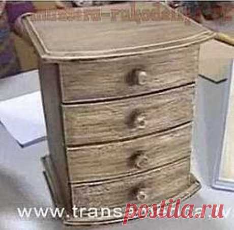 Мастер-класс: Лессировка деревянной поверхности.