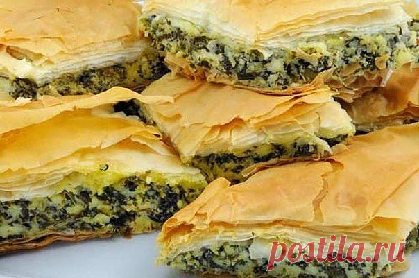 Сырно-грибной закусочный торт Наполеон!