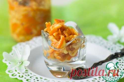 Безотходный мандариновый джем - кулинарный рецепт