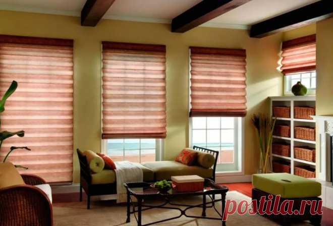 Рулонные жалюзи от JaluzMarket - Дизайн квартир с фото Vdizayne.ru