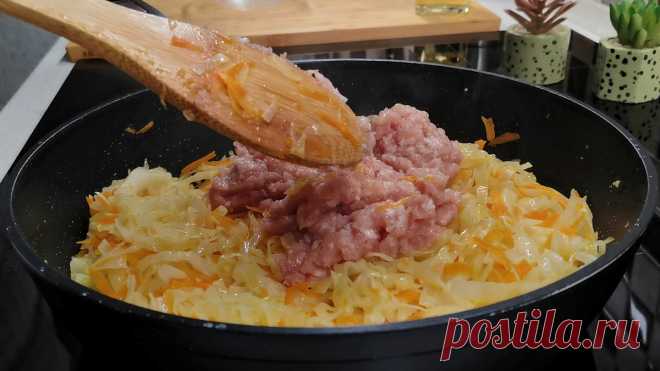 Не верила, что можно приготовить капусту настолько вкусно. Родные в восторге от этого ужина, а я и рада. Ведь это просто и недорого | Розовый баклажан | Дзен