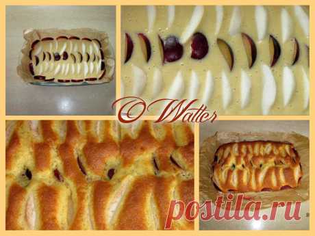 Моя домашняя кухня Пирог с фруктами
Olga Walter