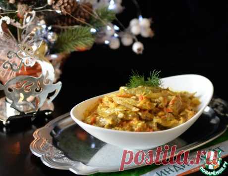 Азу из индейки в сметанном соусе – кулинарный рецепт