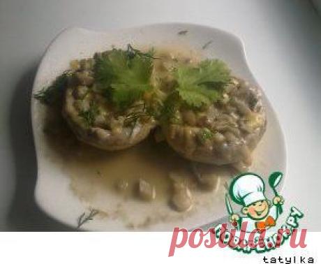 Нежные шампиньоны с сыром в микроволновке