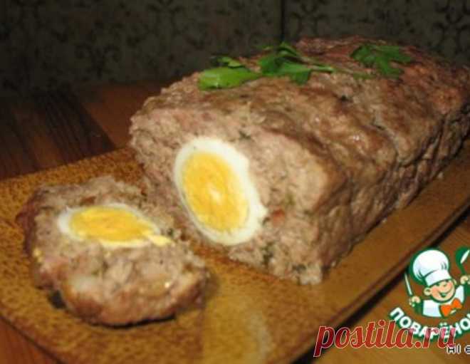Мясной рулет с яйцом – кулинарный рецепт