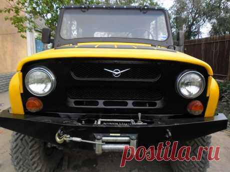 Бампер на Уаз 469 своими руками: схема и чертежи