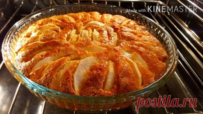 КОГДА СОВСЕМ НЕТ ВРЕМЕНИ! НЕЖНЫЙ ПИРОГ к Чаю за 5 МИНУТ  Итальянский ЯБЛОЧН