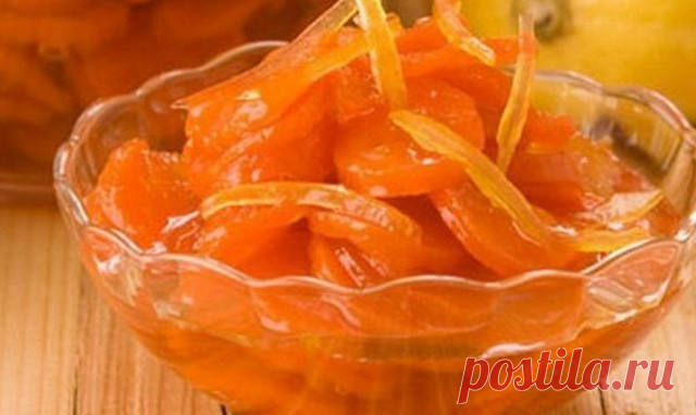 Варенье из моркови с лимоном