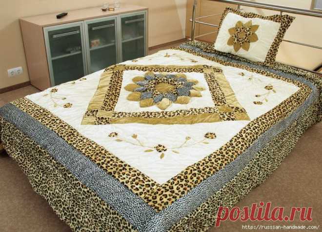 Учебный курс по пошиву одеяла в технике пэчворк | Своими руками