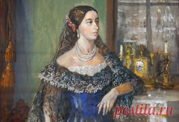 Мария Пушкина (Гартунг). Русская дворянка, старшая дочь А.С.Пушкина