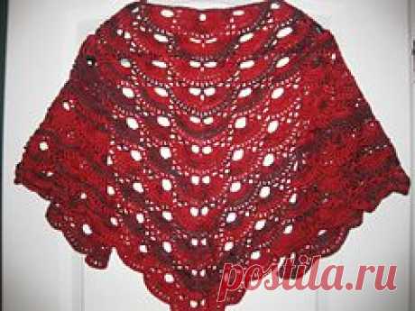 Ravelry: Schultertuch / Dreieckstuch pattern by Orchideeflower