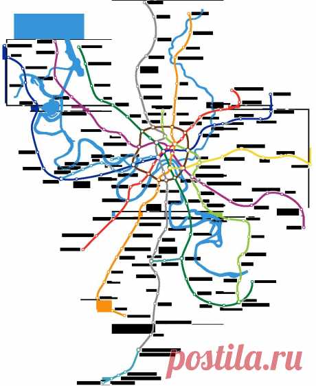 Карта метро Москвы — интерактивная схема московского метро   :)