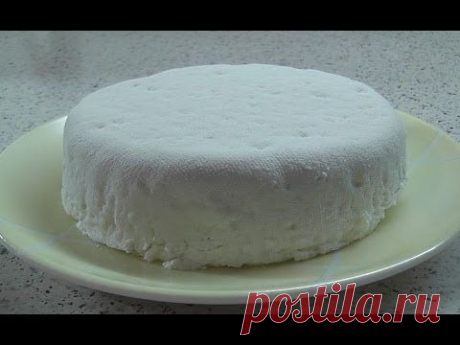 Адыгейский сыр из покупного молока