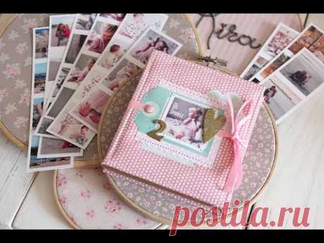 МАСТЕР-КЛАСС | Как сделать мини-альбом своими руками | Гармошка | Раскладушка