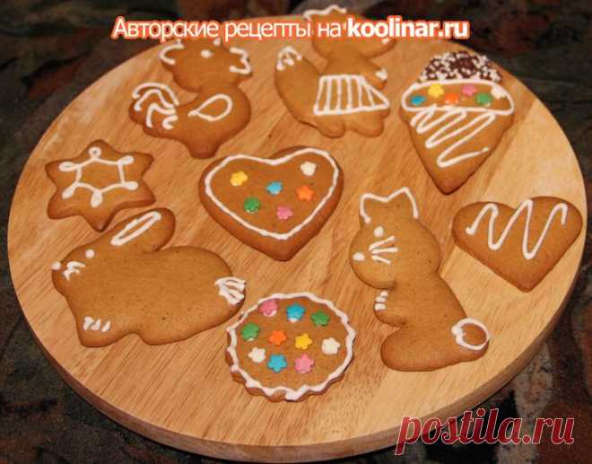Рождественское имбирное печенье. Кулинар.ру – более 100 000 рецептов с фотографиями. Форум.