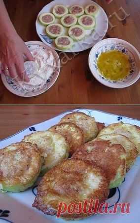кабачки с фаршем