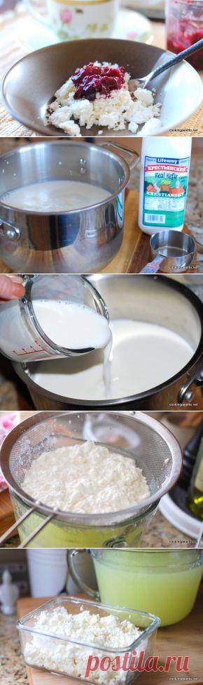ДОМАШНИЙ ТВОРОГ.