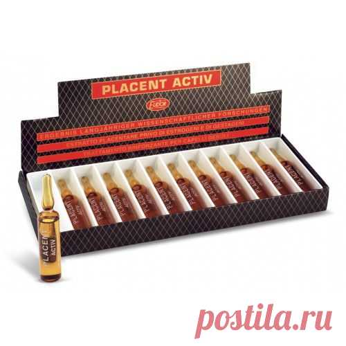 Placent Activ в ампулах для стимуляции роста волос