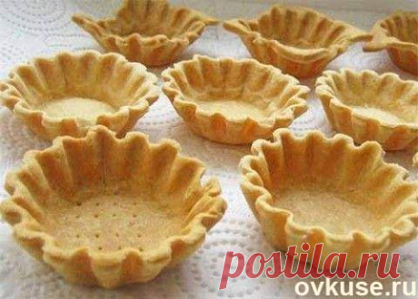 Тесто для корзиночек - Простые рецепты Овкусе.ру