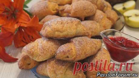 Чудесные РОГАЛИКИ. Роскошное лакомство из минимума продуктов!