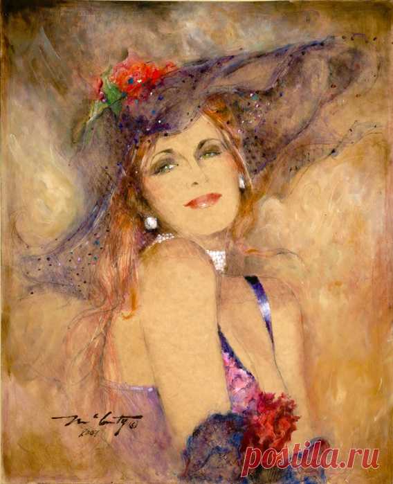 Не нужно спорить с женщиной ретиво! Художник О Рэй Маккарти (Ray MCCARTY)