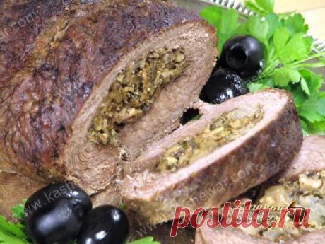 Мясной рулет с грибами и орехами Мясной рулет с грибами и орехами









Мясной рулет с грибами и орехами – рецепт приготовления вкусного блюда болгарской кухни, рулет можно подать с отварным или запеченным картофелем.

Ингредиенты…