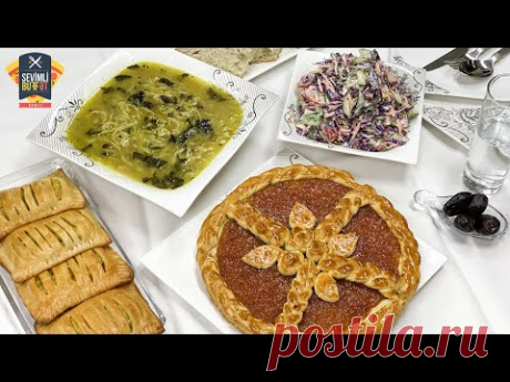RAMAZAN 7. Gün İftar Menyusu: Əriştə - Cemli Piroq - Samsa - Qırmızı Kələm Salatı