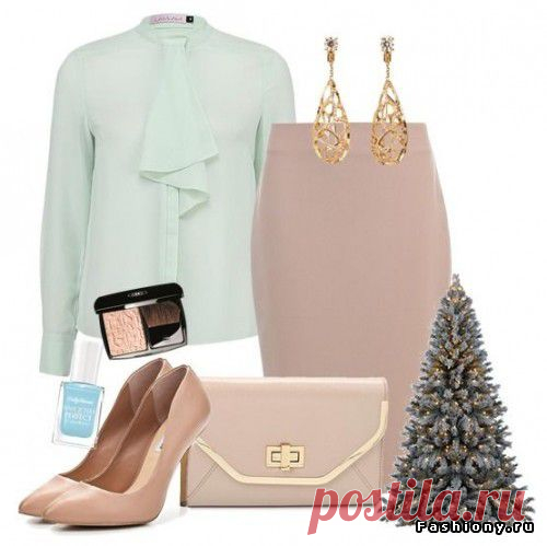 Новогодние образы в сетах | Мода